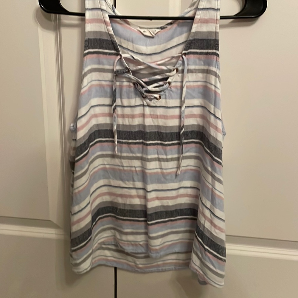 Aeropostale Striped Tank Top
